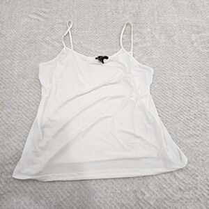 Alfani White Sleeveless Top